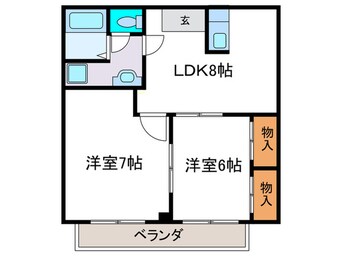 間取図 グランドハイツドリ－ム