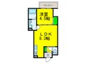 クリエオーレ上住吉の間取図