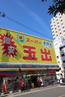 スーパー玉出堀江店(スーパー)まで215m ﾌﾟﾚｻﾝｽ南堀江ｻﾞ･ｾﾝｽ(602)