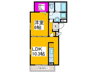 間取図 仮）レジデンス　ＹＵＴＡＫＡ