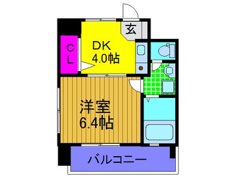 間取図 ミフネセントラルベア荒本