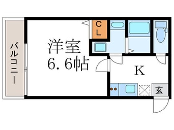 間取図 グランシャリオ長岡京