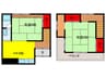 門真市石原町貸家 2Kの間取り