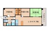 ファミ－ルＤＡＮ 3LDKの間取り