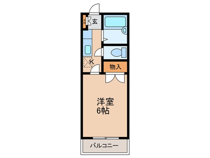 間取り図 ローズハイツ花園
