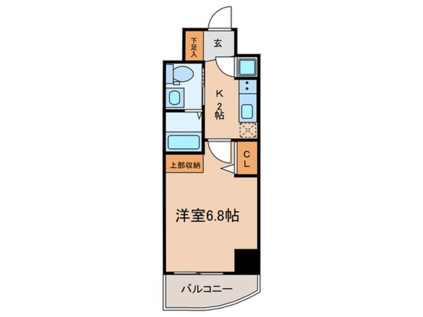 間取図 セレニテ九条リアン