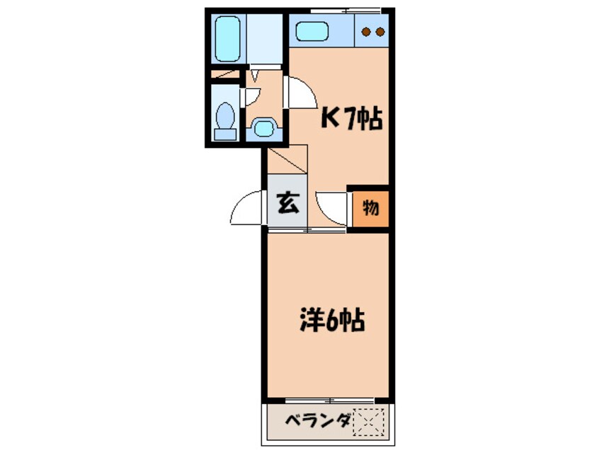 間取図 乾ハイツ