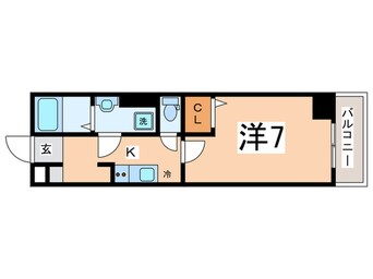 間取図 グランパシフィック阪南町