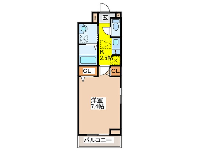 間取図 ジュネスエトワール