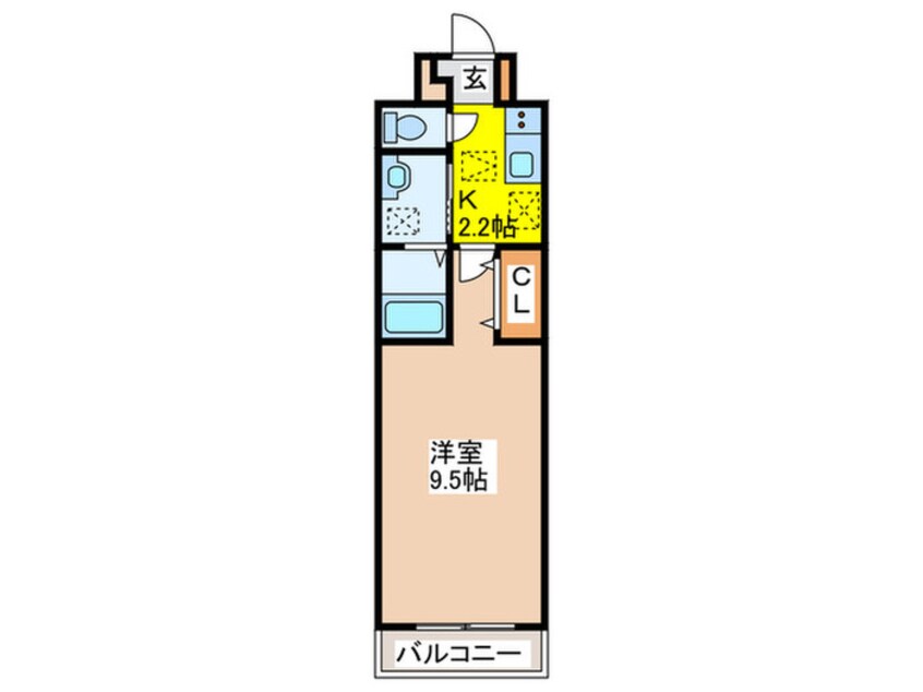 間取図 ジュネスエトワール