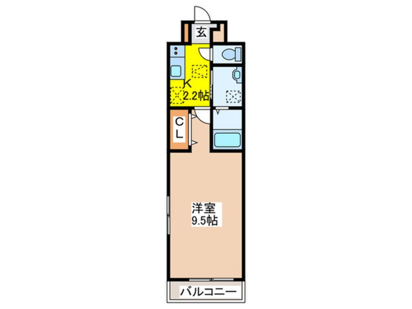 間取図 ジュネスエトワール