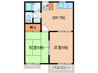 間取図 シエスタOKADA