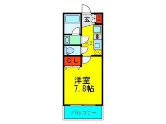 間取図 プロスペクト中之島