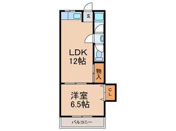 間取図 朝潮マンション