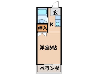 間取図 サンシティ半白