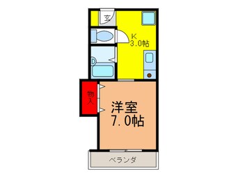 間取図 中村１０番館