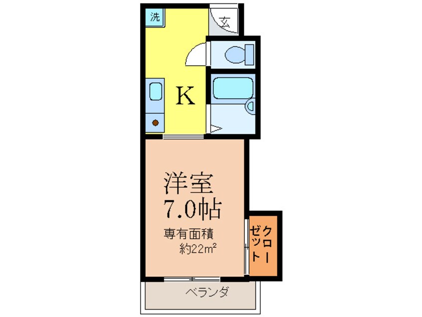 間取図 中村１０番館