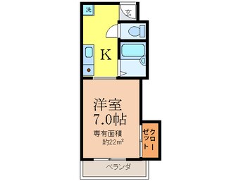 間取図 中村１０番館