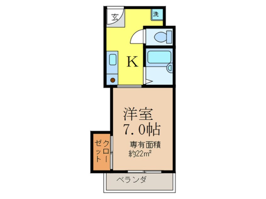 間取図 中村１０番館