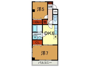 間取図 トライレイトナ