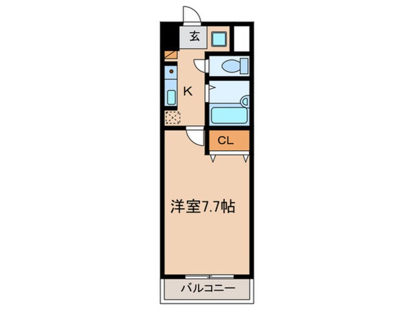 間取図 ジュネス・コ－ト