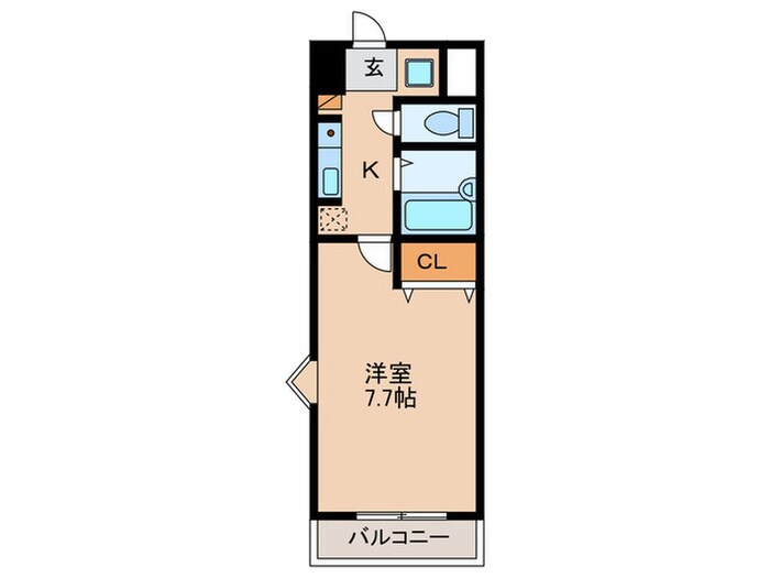 間取り図 ジュネス・コ－ト