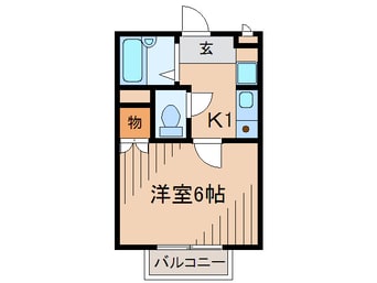 間取図 ウインズ菜切山Ⅰ