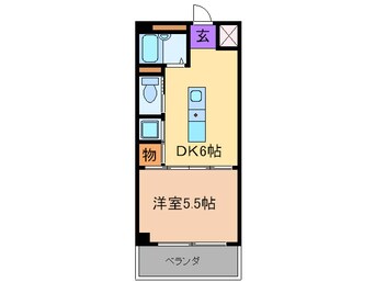 間取図 パラシオ夙川名次