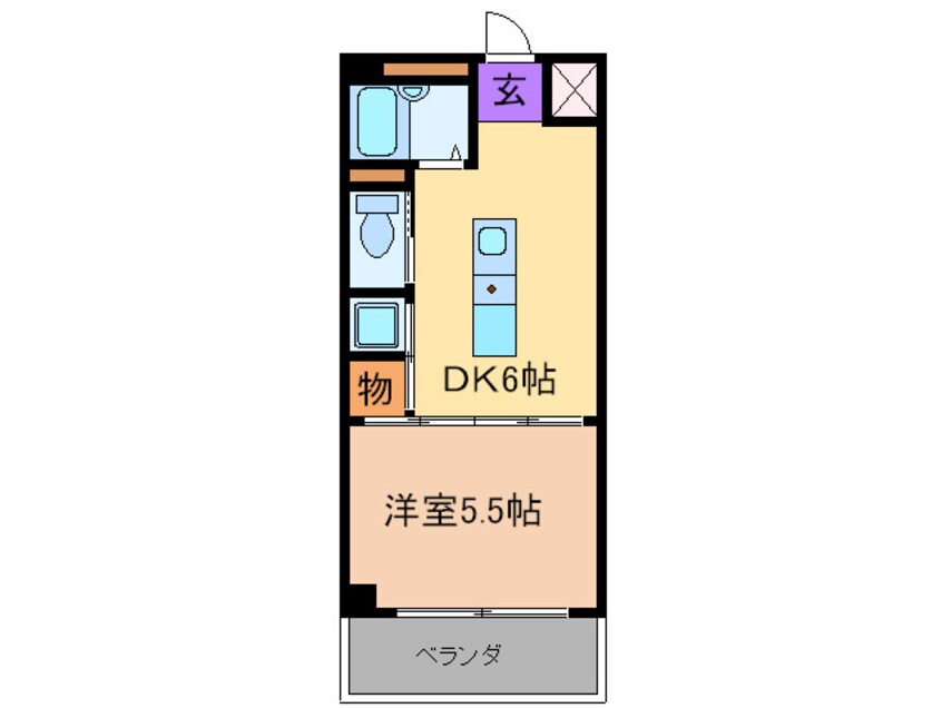 間取図 パラシオ夙川名次