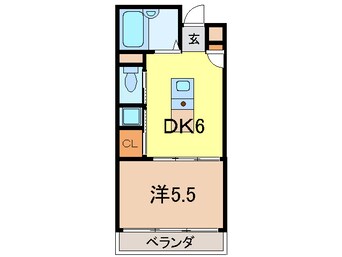 間取図 パラシオ夙川名次