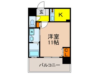間取図 アドバンス新大阪Ⅴ(305)