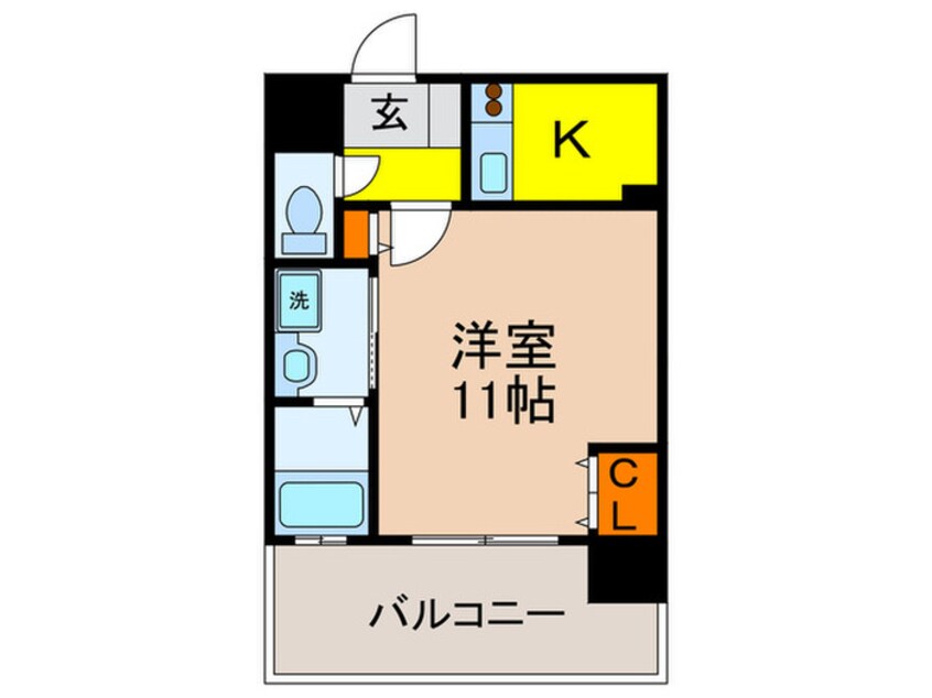 間取図 アドバンス新大阪Ⅴ(305)