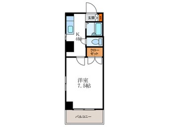 間取図 コーポサンプラザ