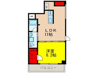 間取図 アラ・ロマ－ナ玉谷