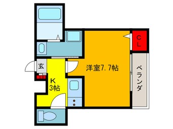 間取図 フジパレス長池町