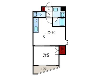 間取図 ラフィーノ山手