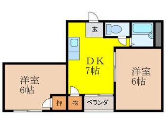 間取図 ベストレジデンス今里駅前