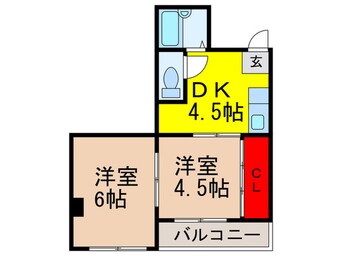 間取図 ベストレジデンス今里駅前