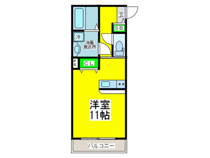 間取り図 ジーメゾン石津