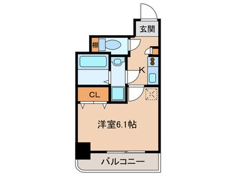 間取図 リンクパラッツオ上本町