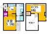 ＷｉｎｇＧａｒｄｅｎ 1Kの間取り
