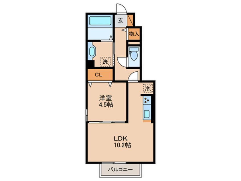 間取図 ボナール・ヴィーブルⅢ