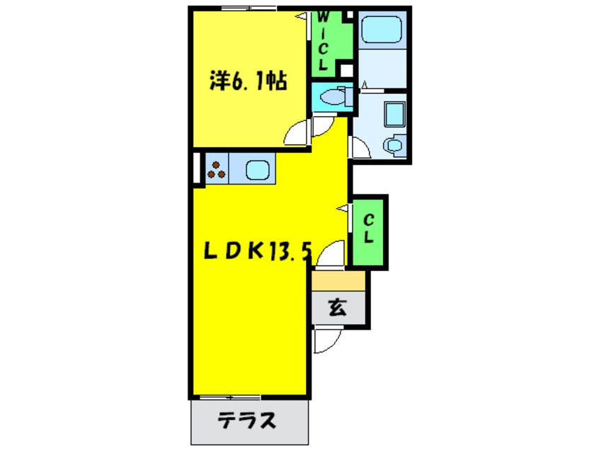 間取図 カーサ・ドマーニ