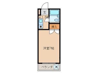 間取図 ｴｽﾍﾟﾗﾝｻﾞ