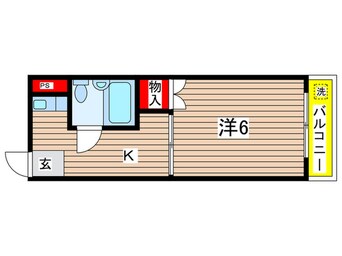 間取図 ラ・ファルド嵯峨