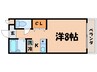 ジュネス堀川 1Kの間取り