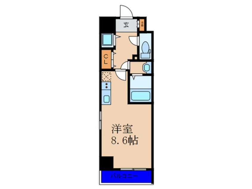 間取図 ＪＭＦレジデンス大阪福島