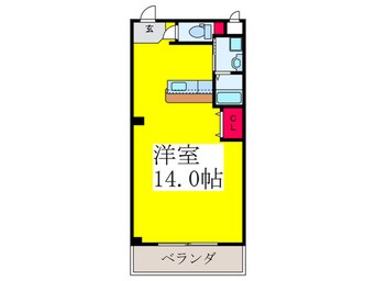 間取図 サウスフラワ