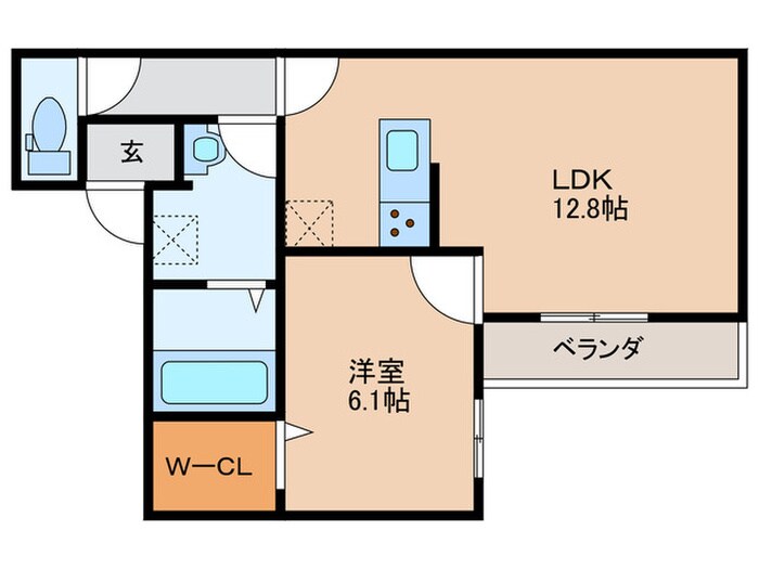 間取り図 グランディール・ロジェ
