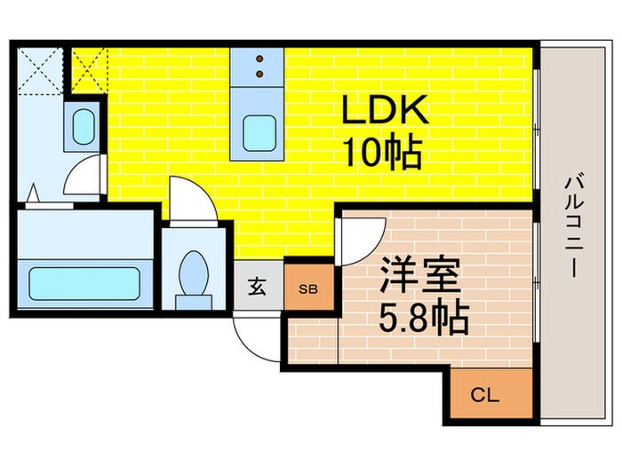 間取り図 ハイツ７７